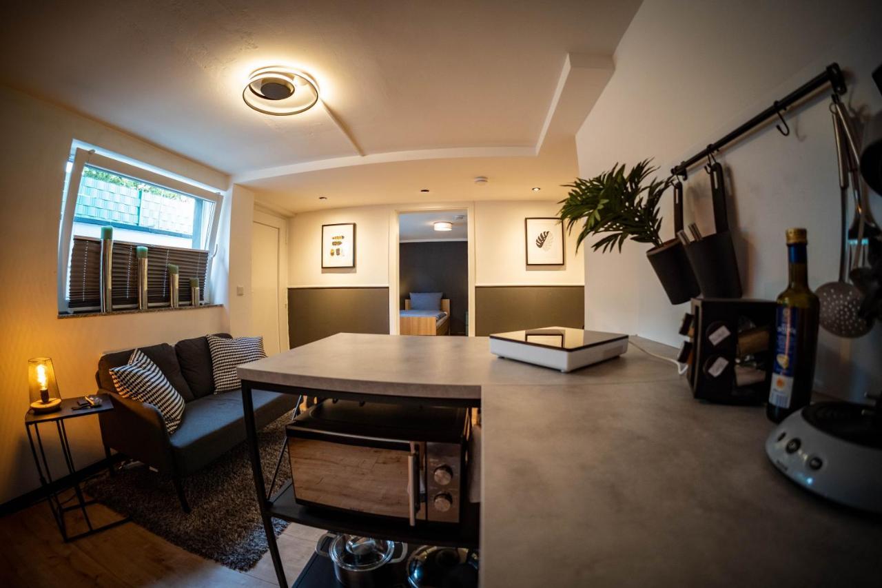Gemuetliche 2-Zimmer Souterrain Wohnung Düsseldorf Kültér fotó